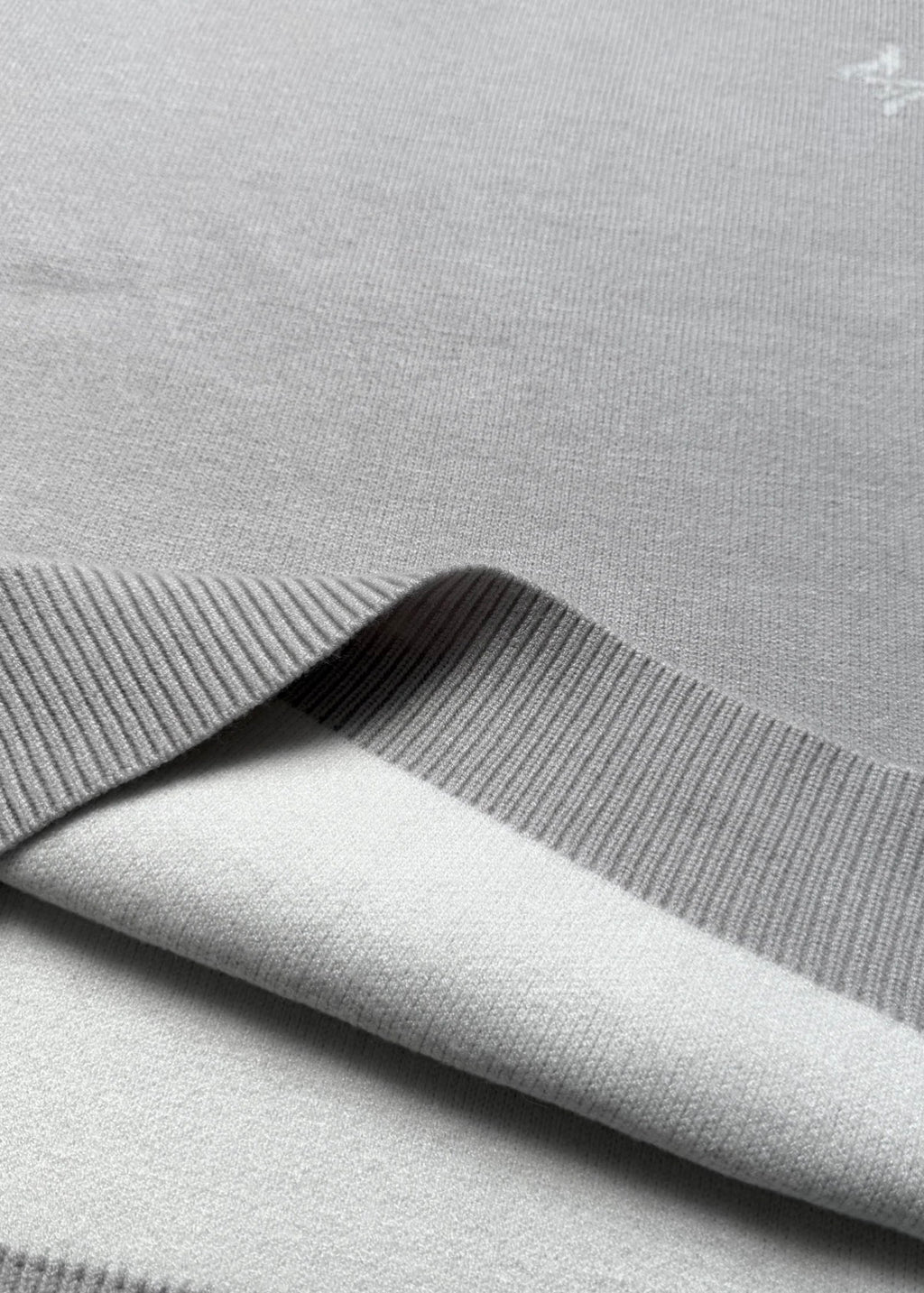 VERITY KNIT SWEATER HELLGRAU