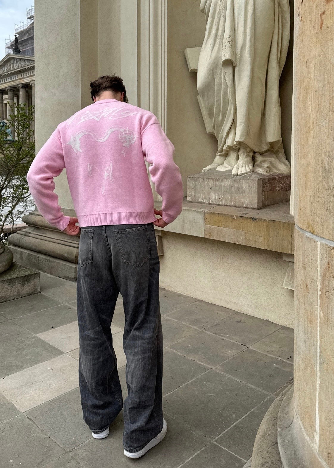 VERITY KNIT SWEATER PINK