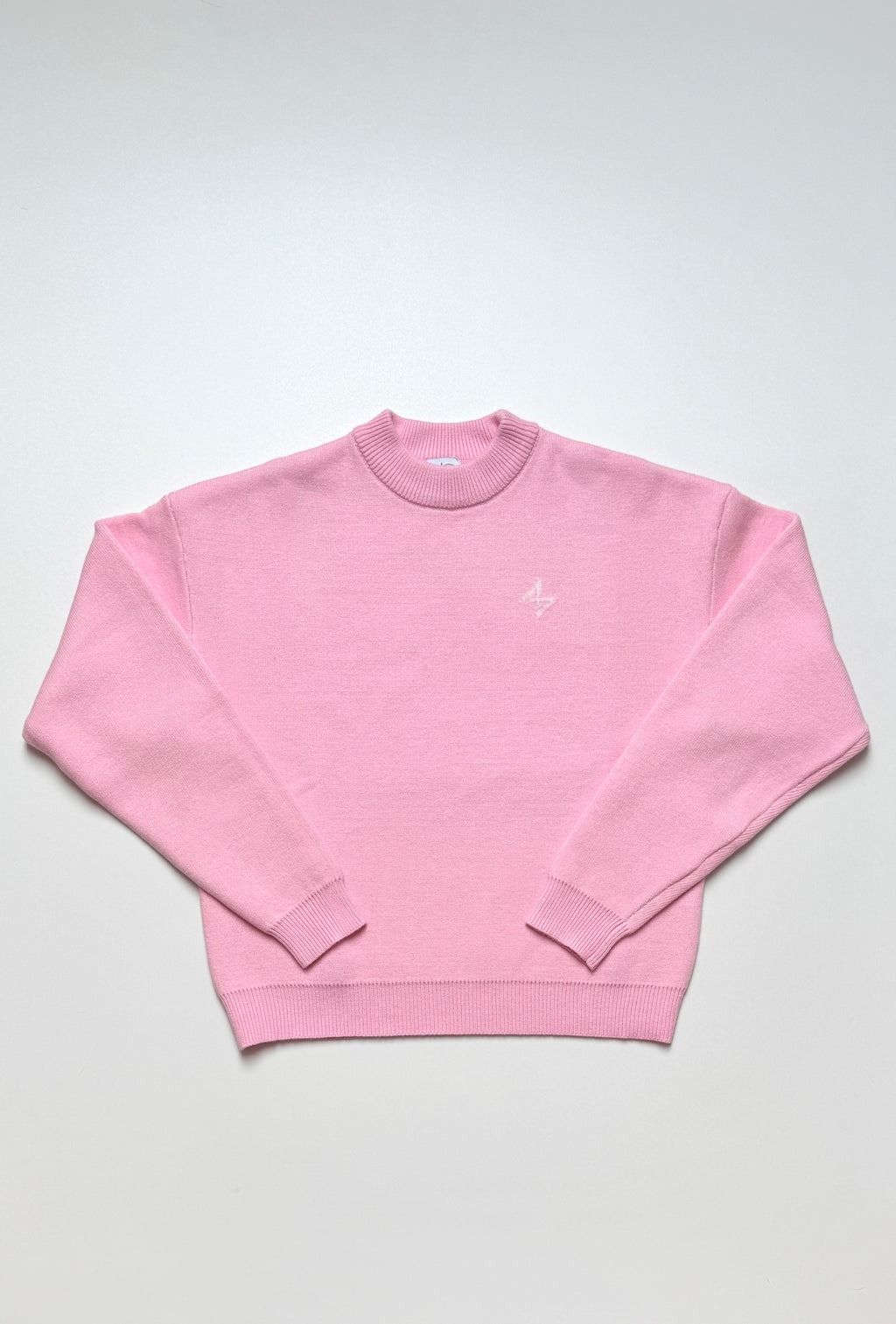 Knit sweater pink