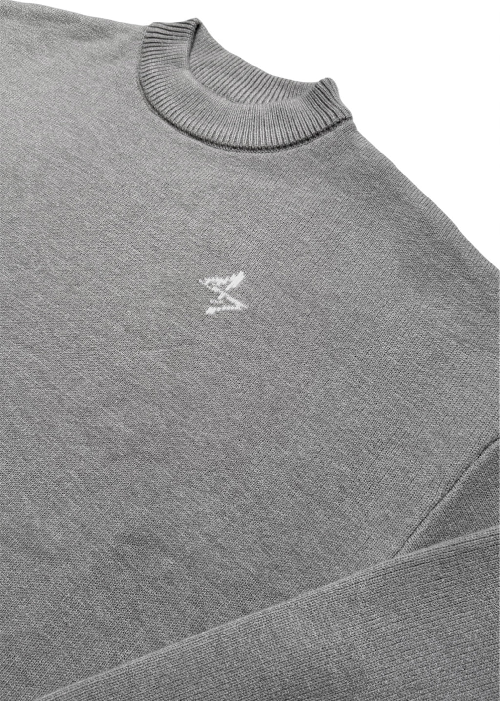 VERITY KNIT SWEATER DUNKELGRAU