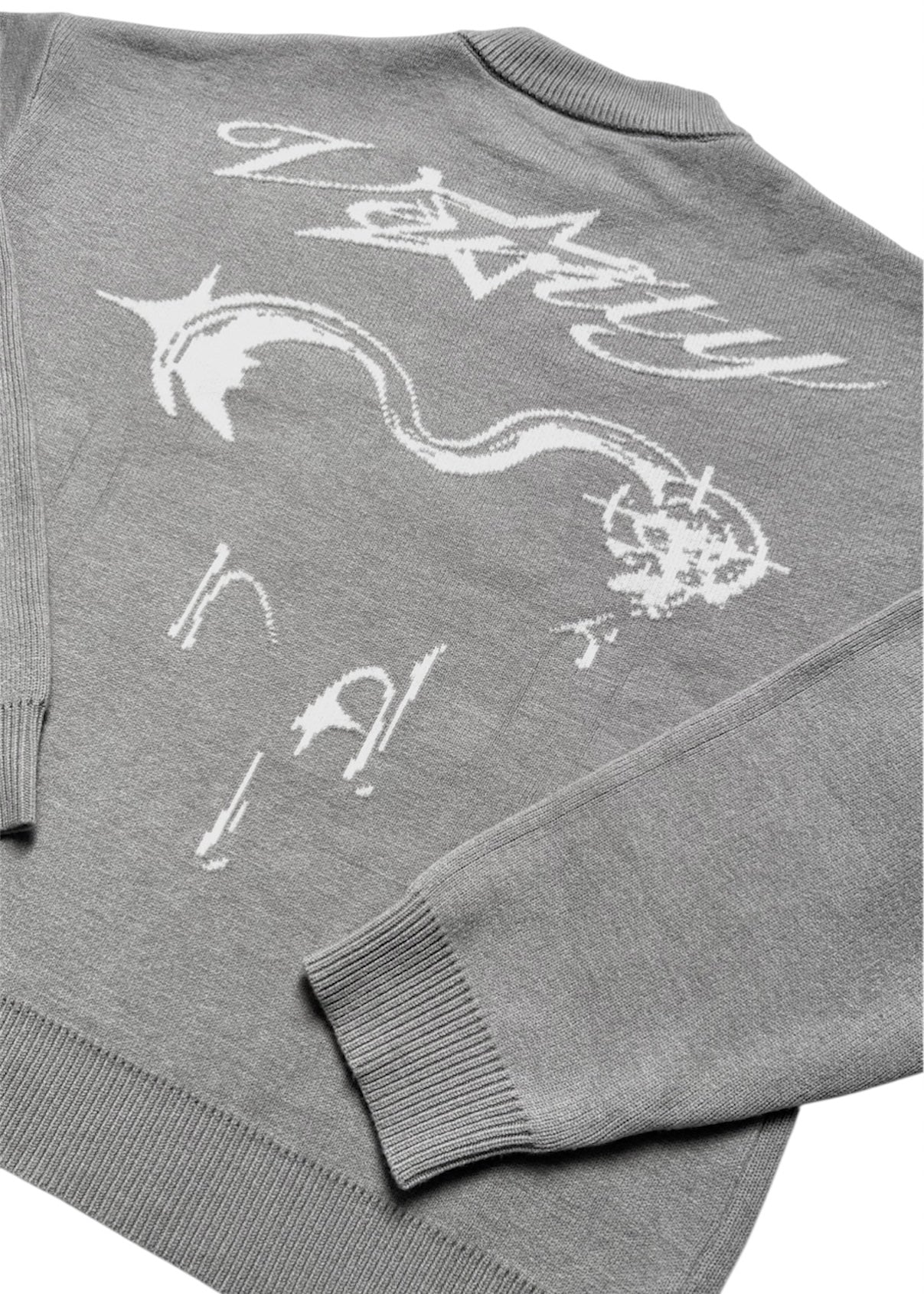 VERITY KNIT SWEATER DUNKELGRAU