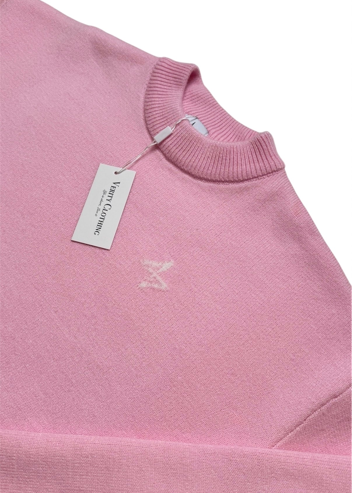 VERITY KNIT SWEATER PINK