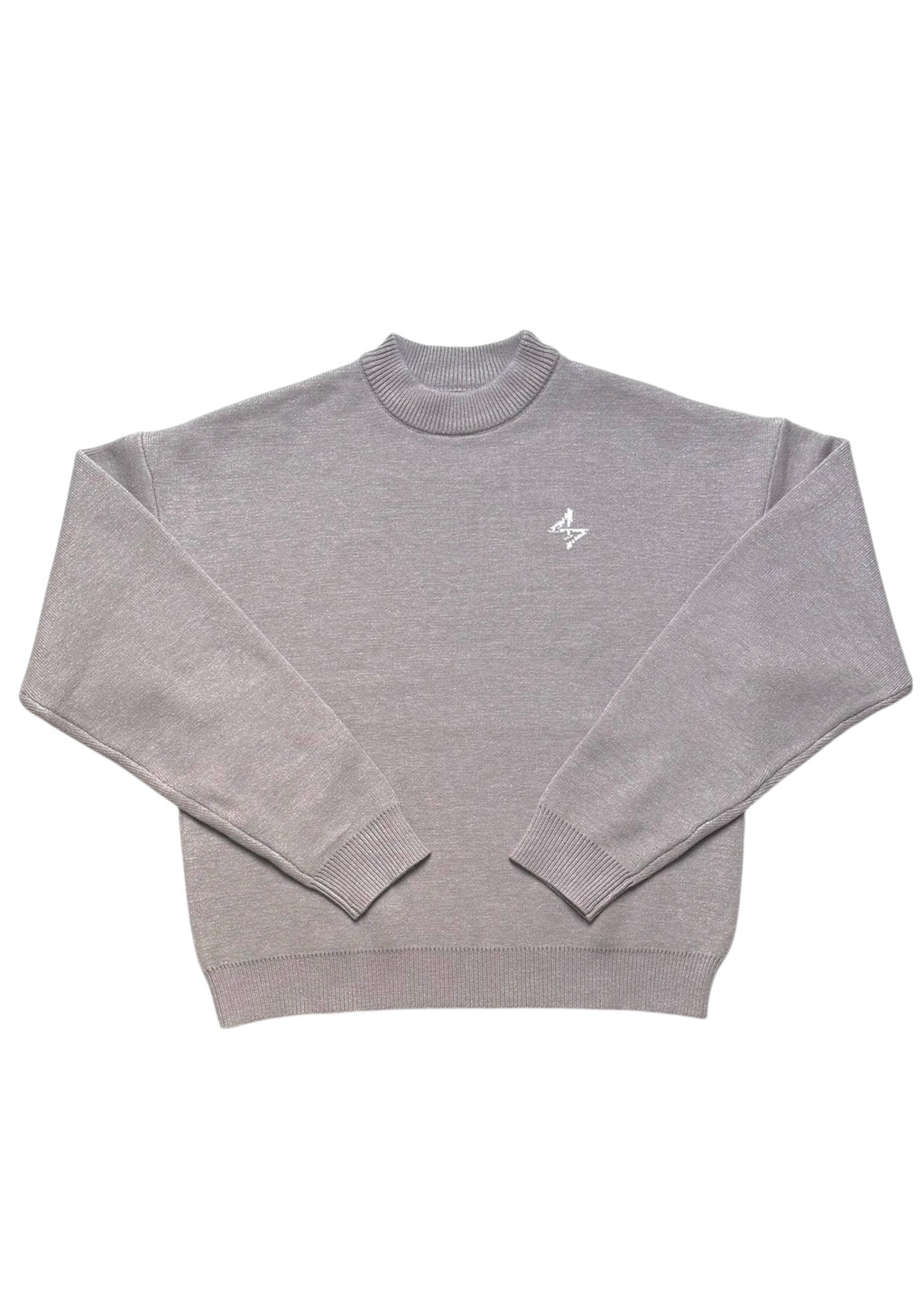 VERITY KNIT SWEATER DUNKELGRAU